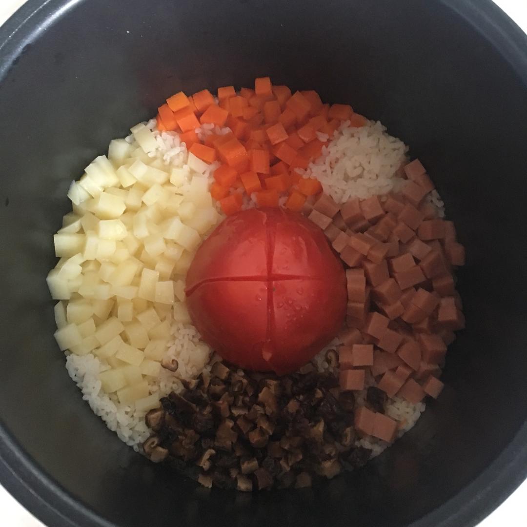 一只番茄饭