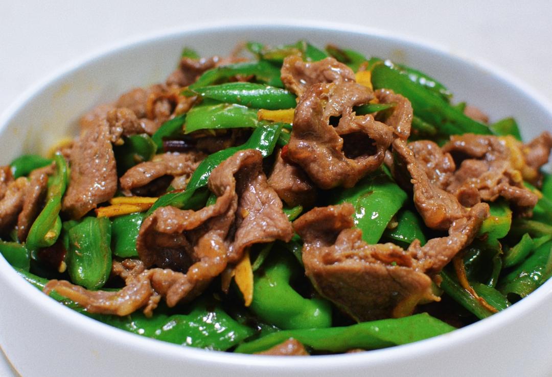 菜椒炒牛肉