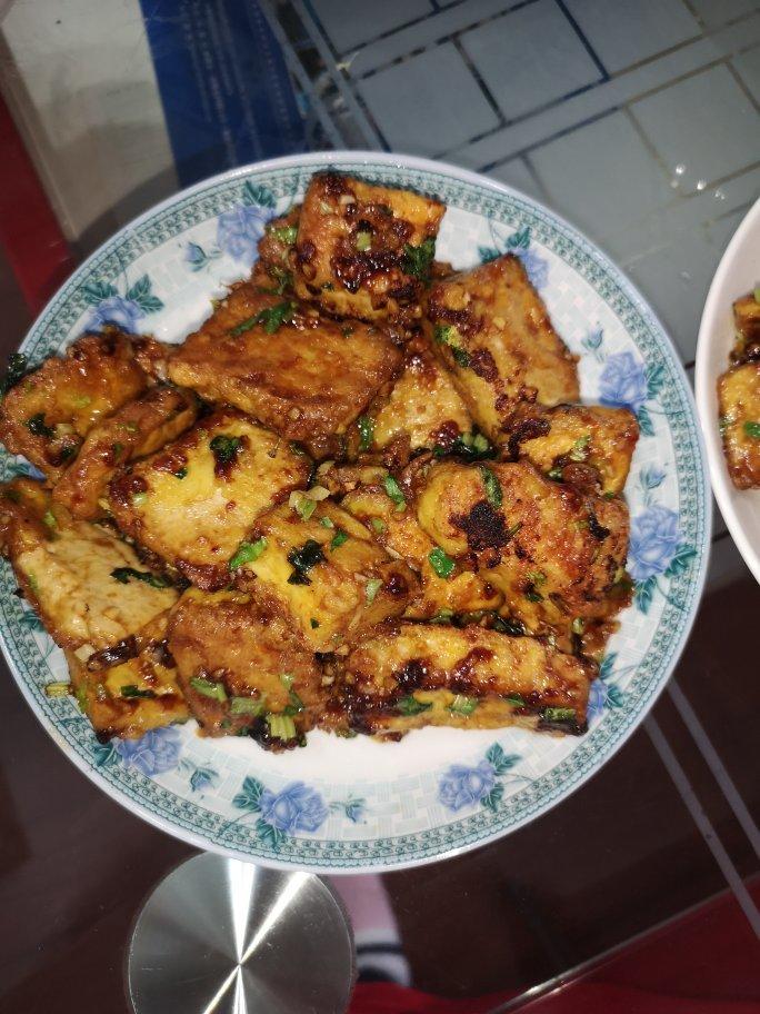 无敌好吃的香煎豆腐