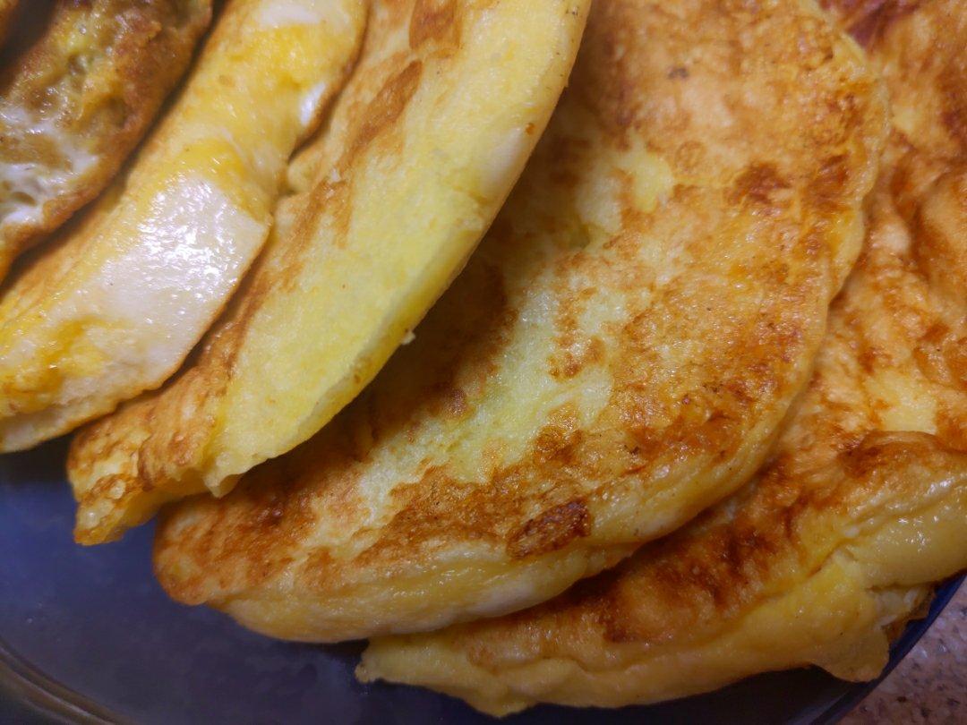 鸡蛋煎馒头片