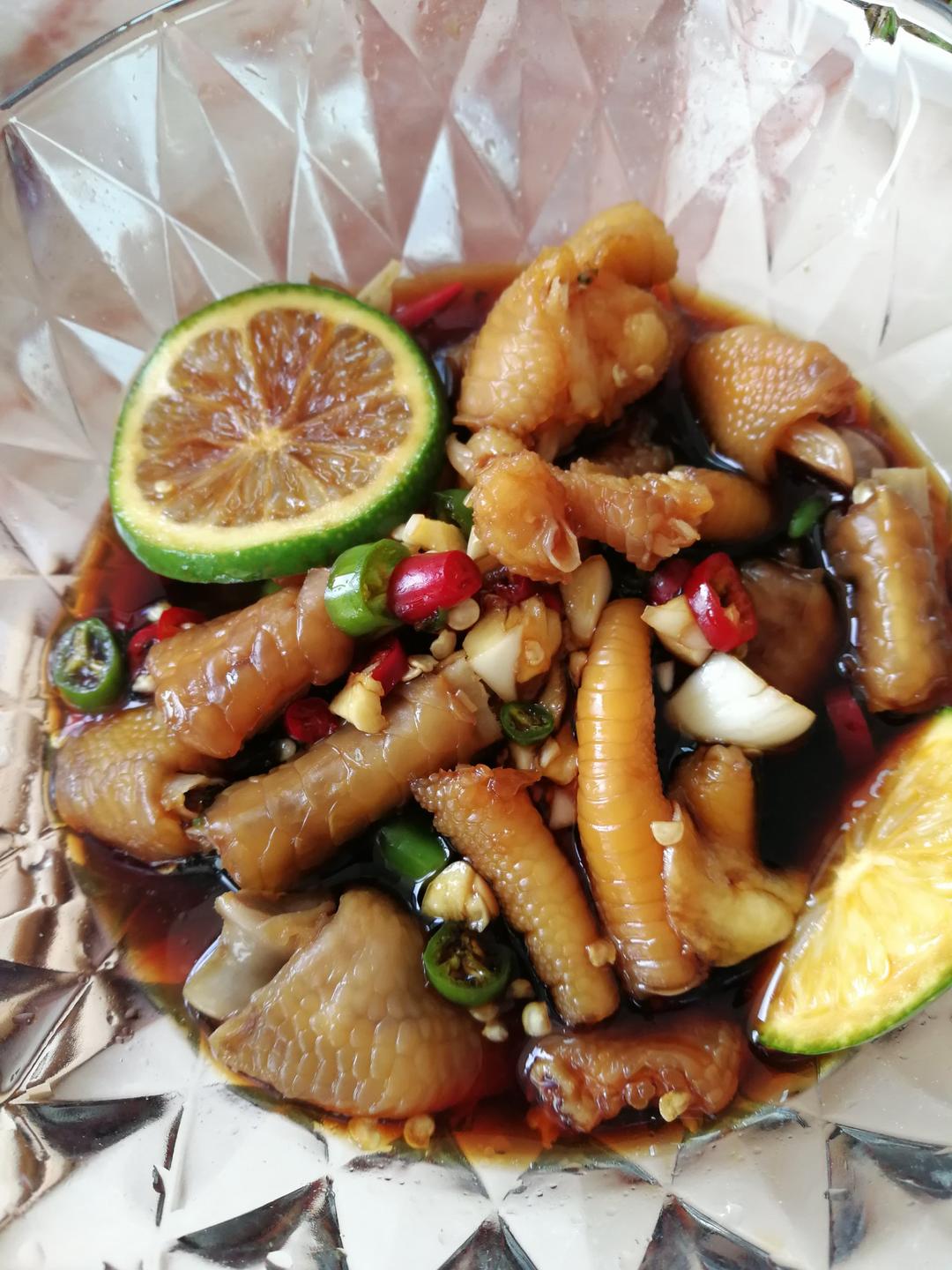 超好吃的🍋酸辣凤爪