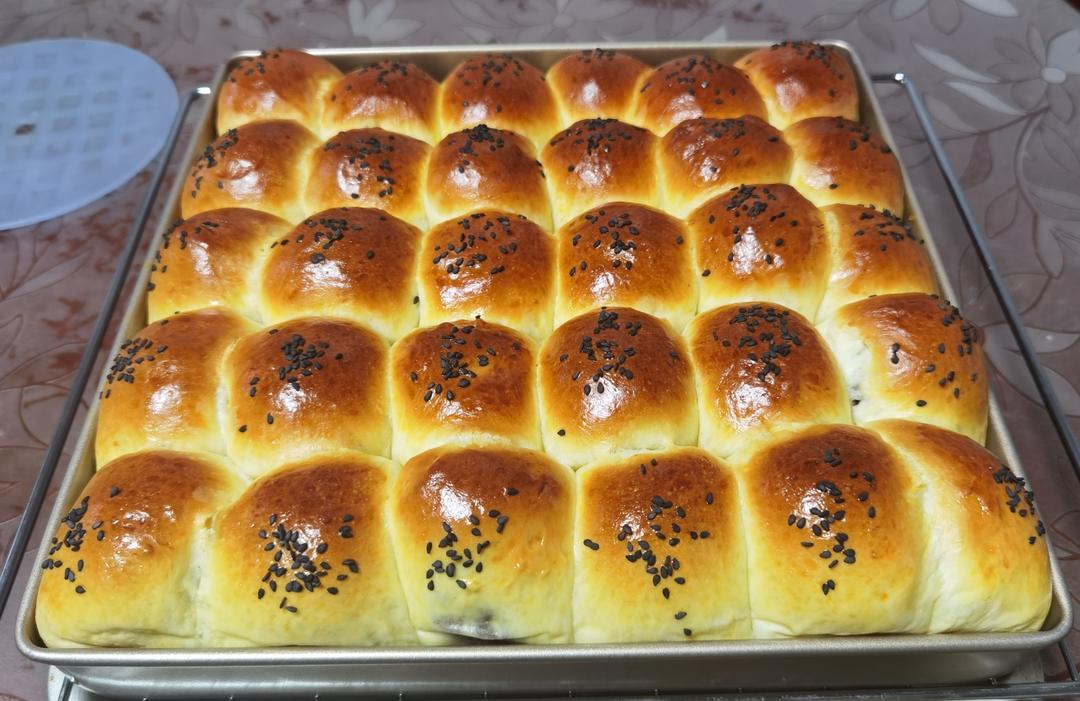 放3天也一样柔软的豆沙小餐包，好吃到哭