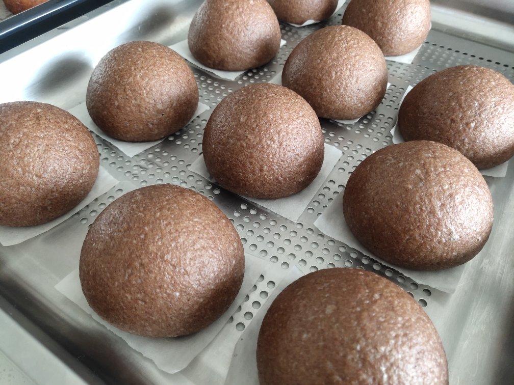 黑麦馒头（紫薯馅）