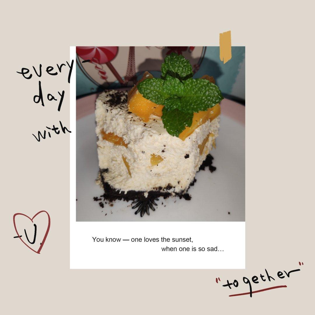 【视频】芒果慕斯（6寸） | 含镜面果胶配方