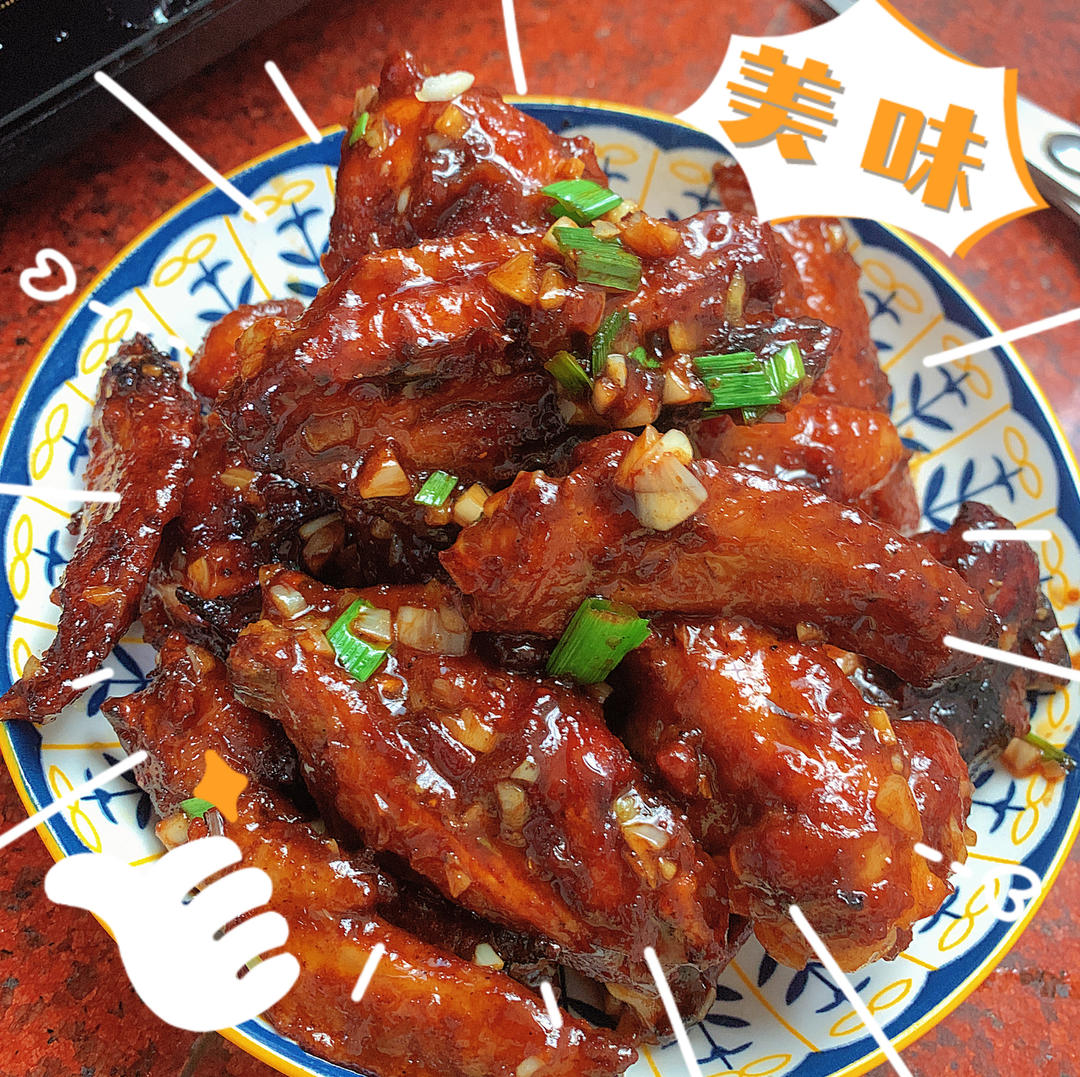 蒜香鸡翅｜孩子们的最爱