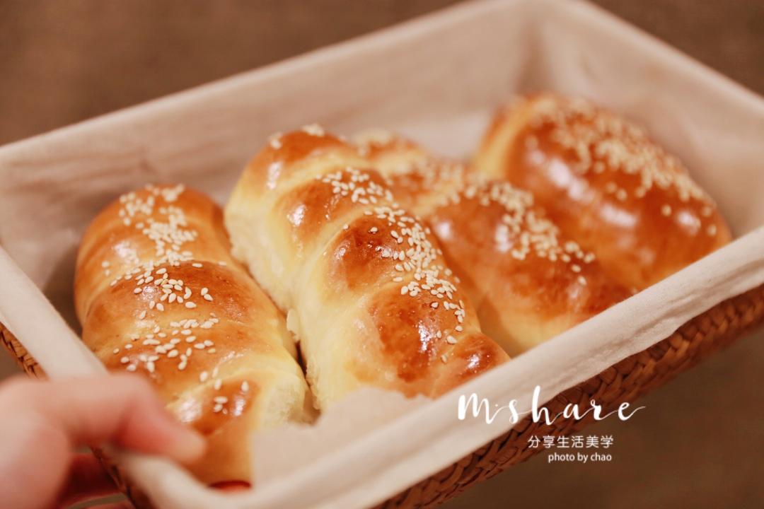 纯奶手撕吐司的做法 步骤1