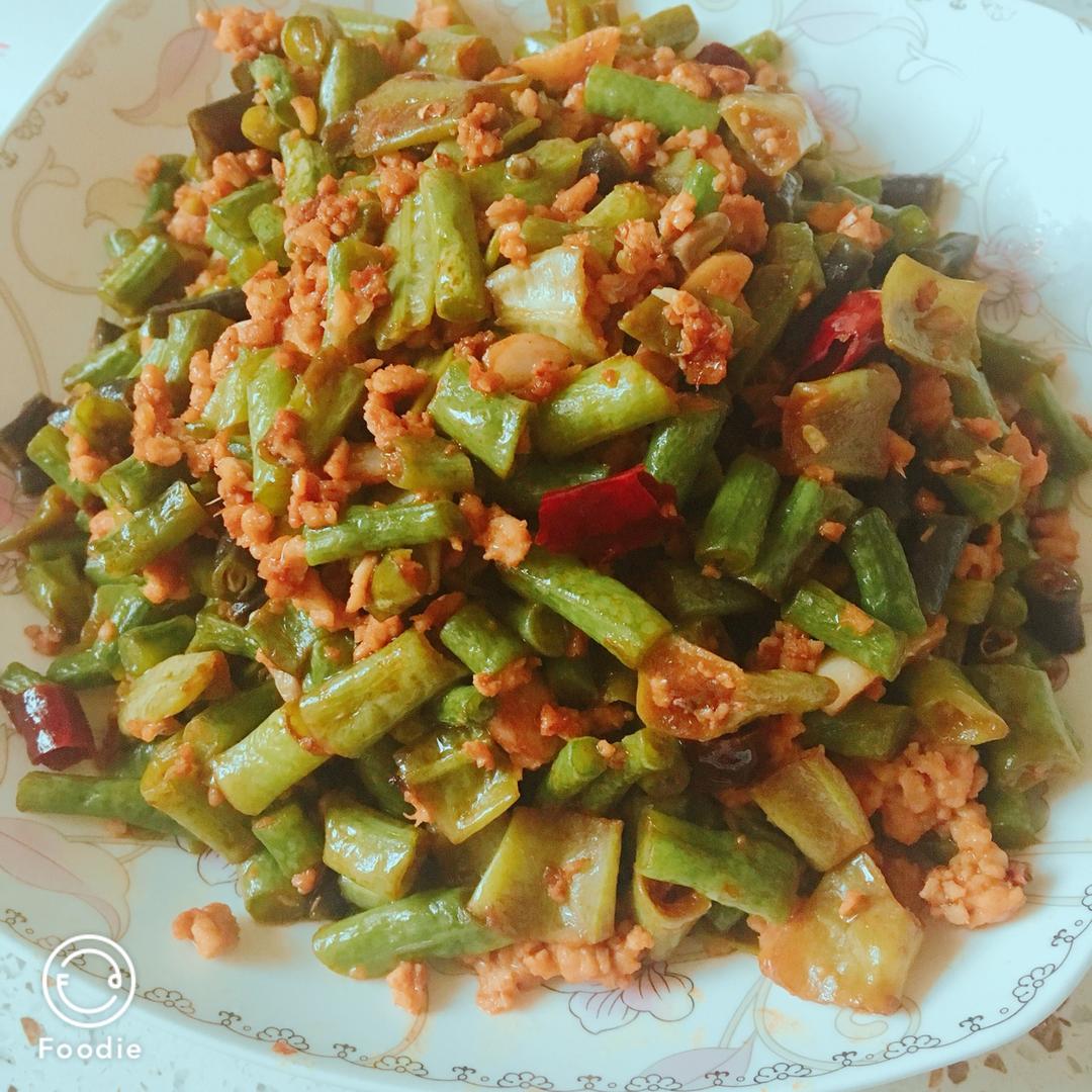 超下饭的肉末豆角！