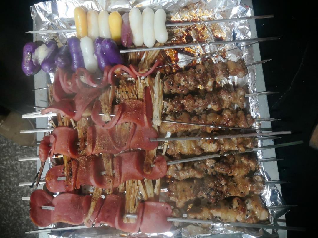 烤箱版鸡肉串、超嫩😍