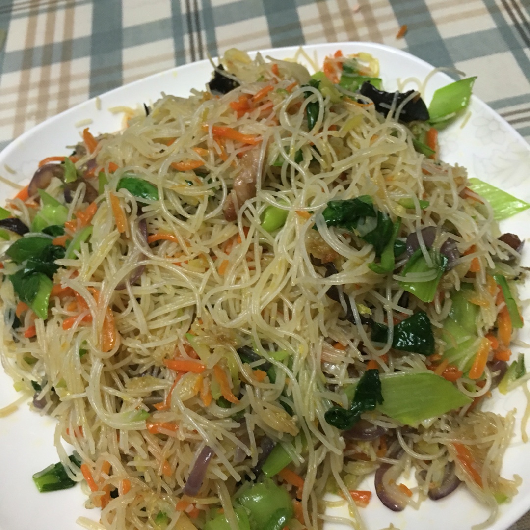 快手早餐炒粉干