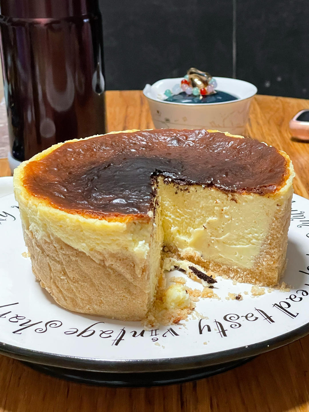 6寸纽约重芝士🧀️蛋糕🍰入口即化太快乐啦