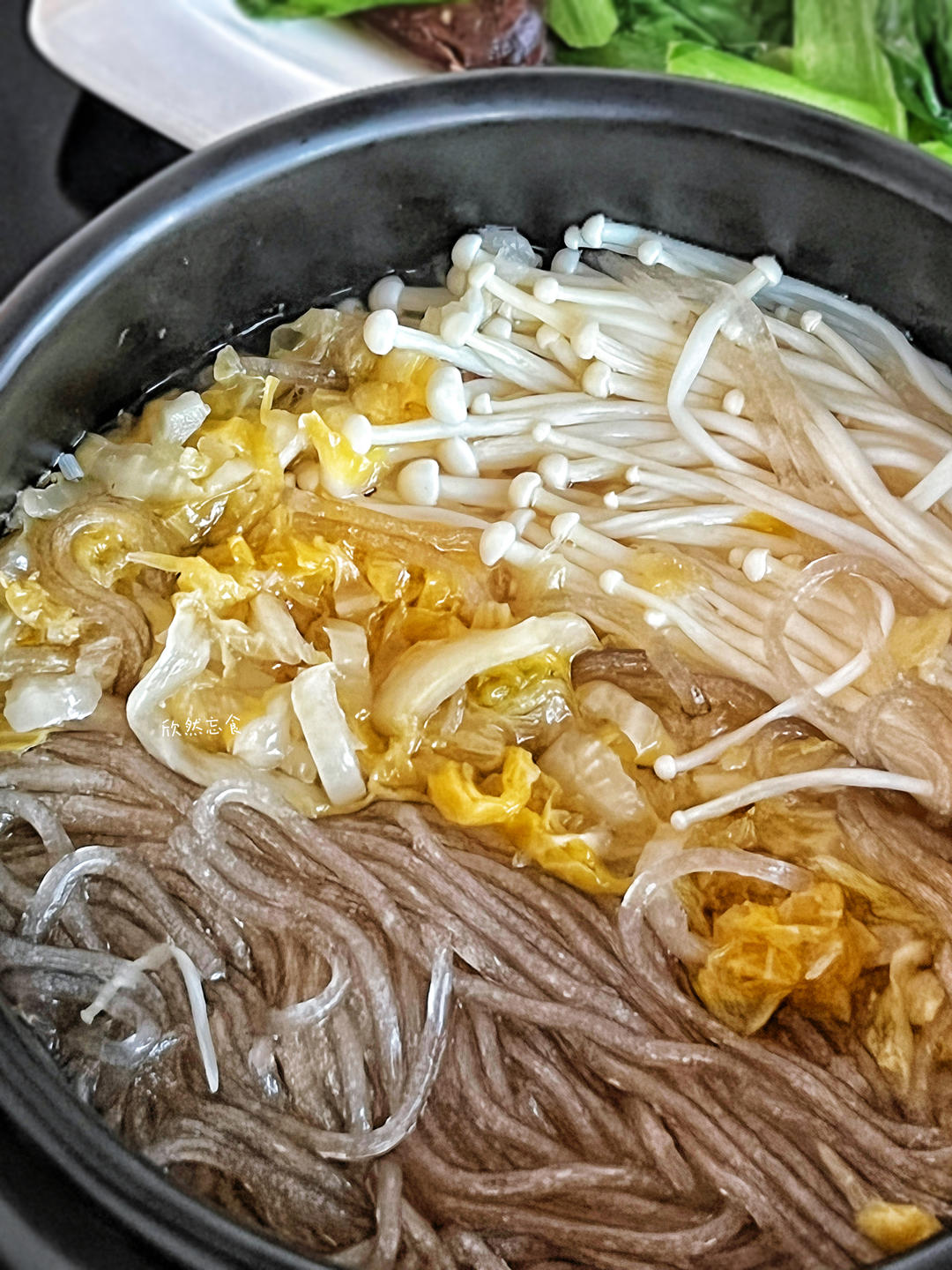 东北酸菜炒粉条（渍菜粉）/附：炖酸菜