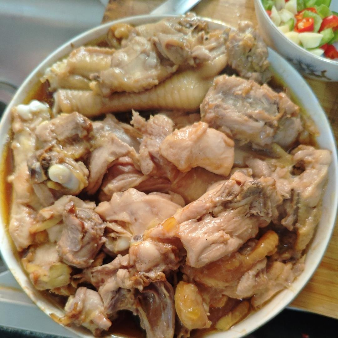 冬瓜虫草花鸡腿（桑拿鸡）
