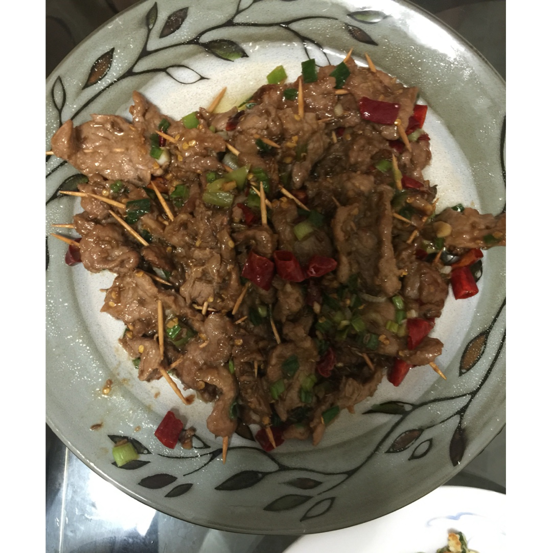牙签牛肉 道地湖南味