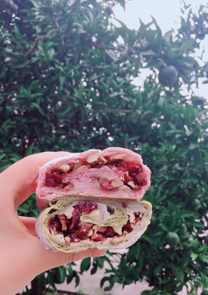 麻薯夹心抹茶软欧