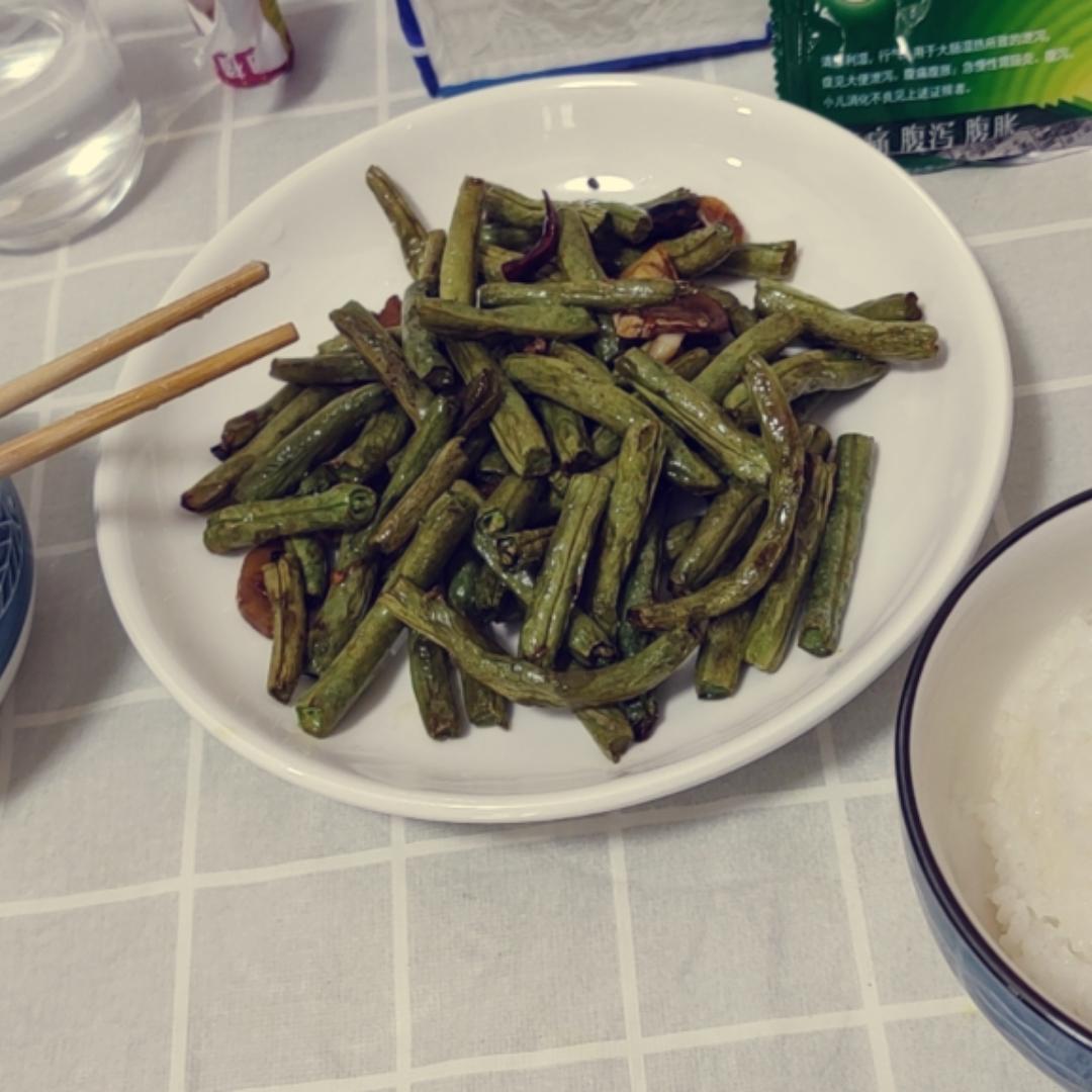 空气炸锅版干煸豆角