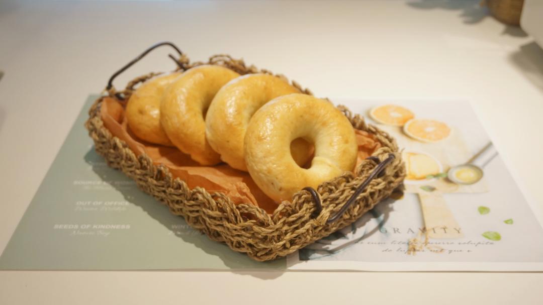 香气扑鼻的桂花醪糟贝果