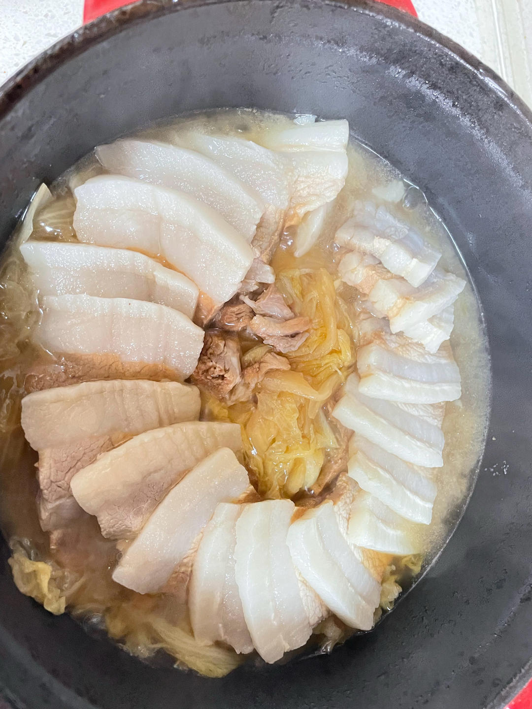 酸菜汆白肉