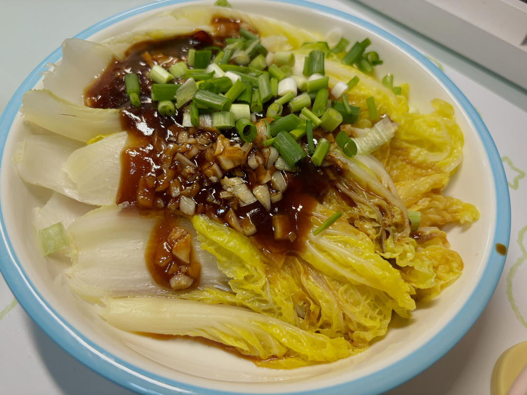 5分钟蒜蓉蚝油娃娃菜‼️健康低脂不长胖