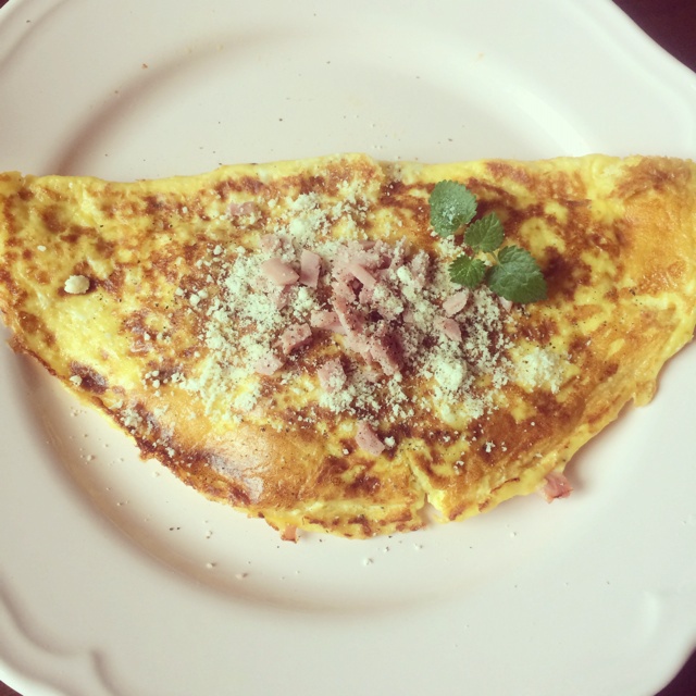 西式早餐Cheese Omelet!