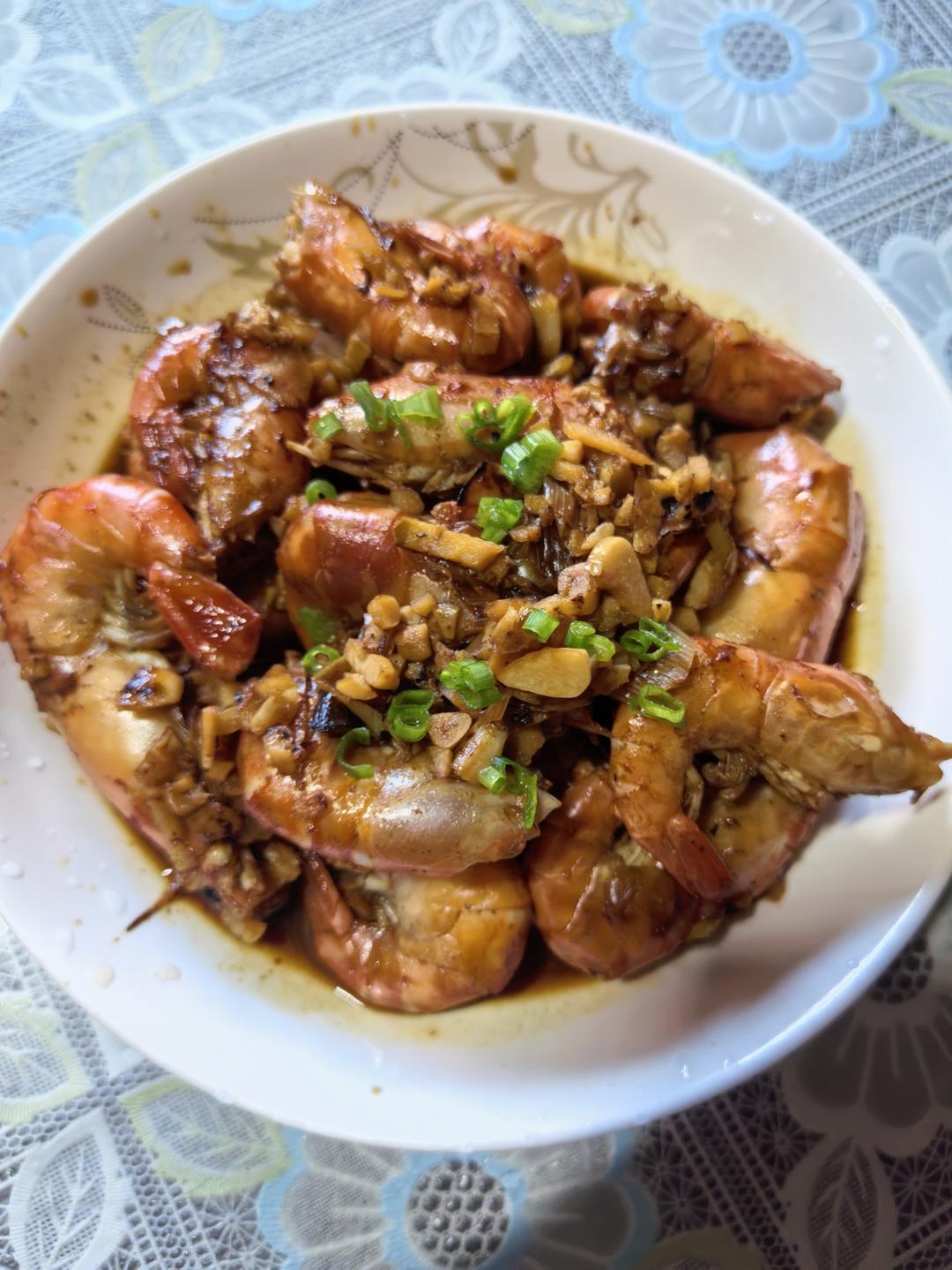家庭版油焖大虾