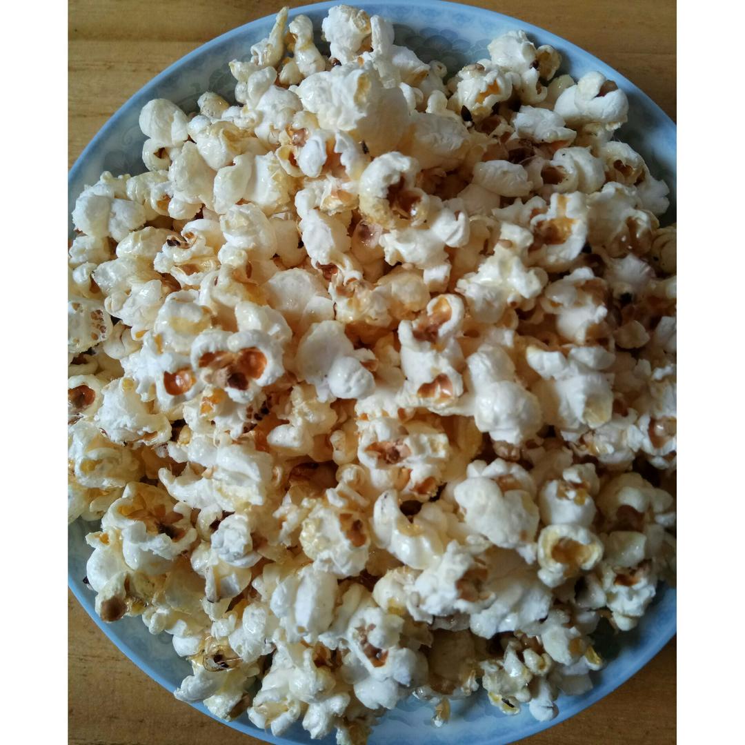 视频  自制焦糖爆米花