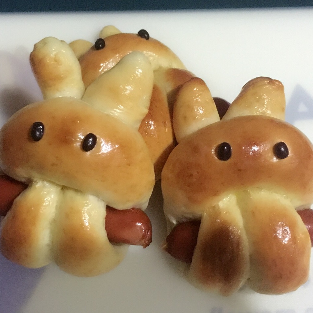 小兔子香肠包
