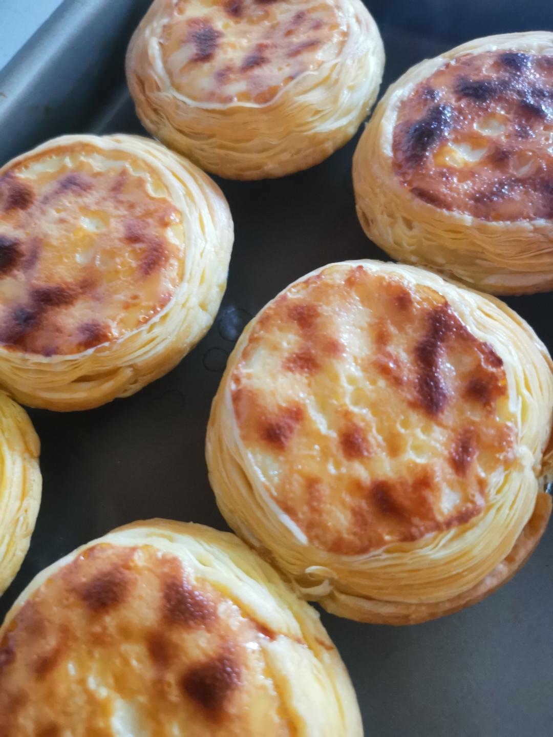 超嫩滑的葡式蛋挞(全蛋版)新手友好『秒杀KFC』