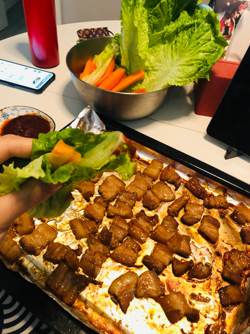 比红烧肉好吃百倍的香烤五花肉