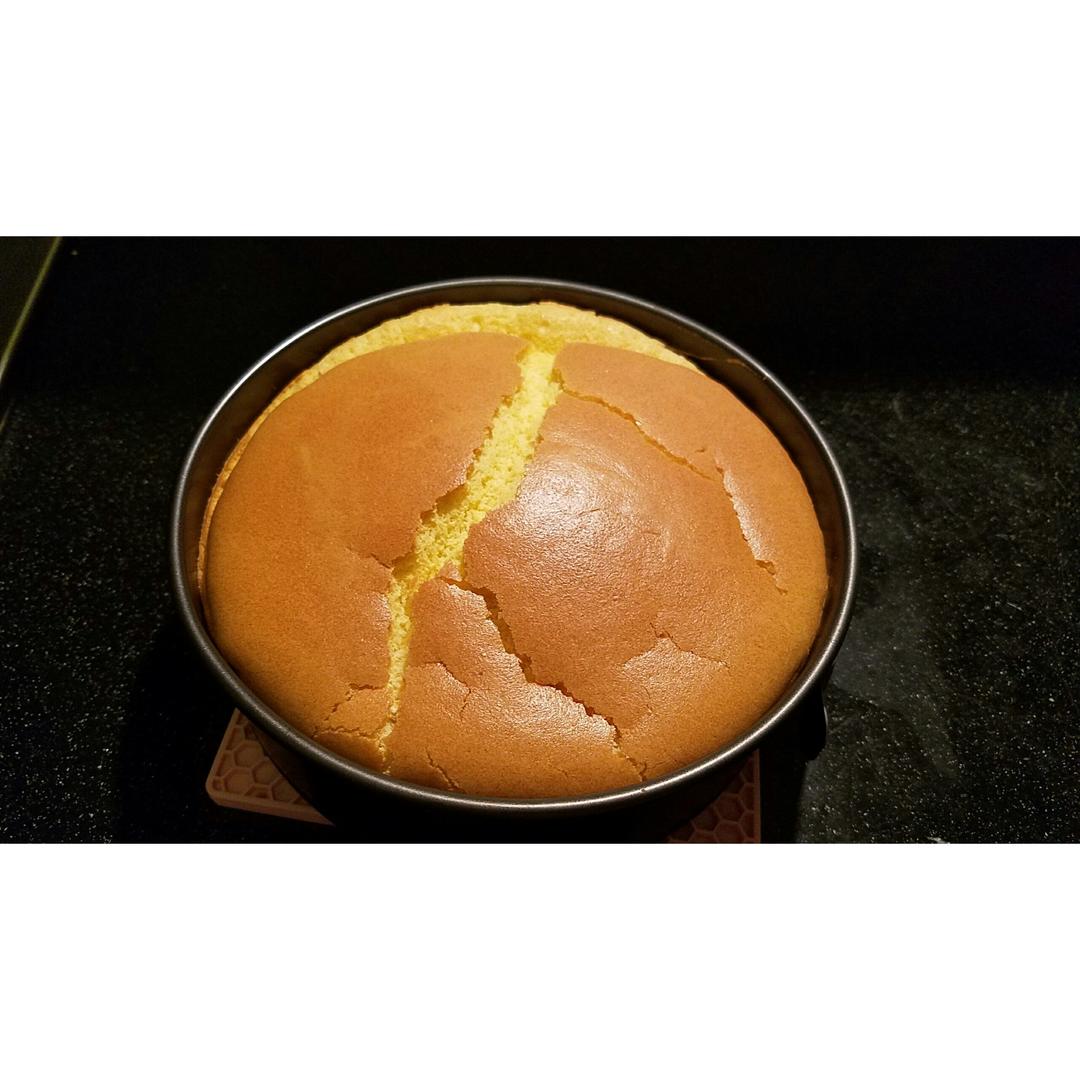 《Tinrry+》戚风蛋糕（6寸配方）（基础、超详细教程）