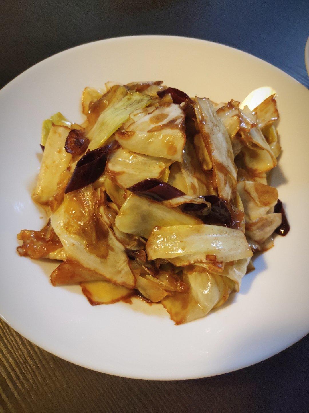 阿婆手撕包菜