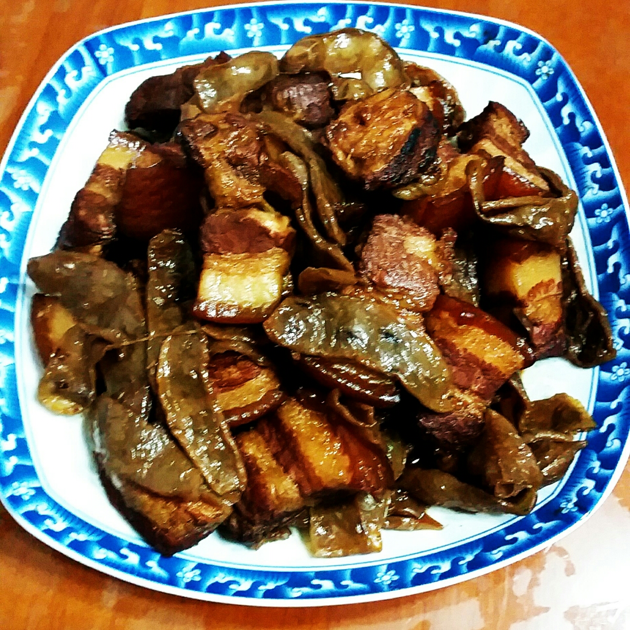 干豆角烧肉