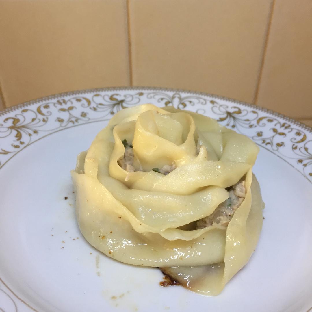 玫瑰花饺子