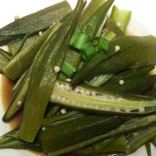 葱油秋葵
