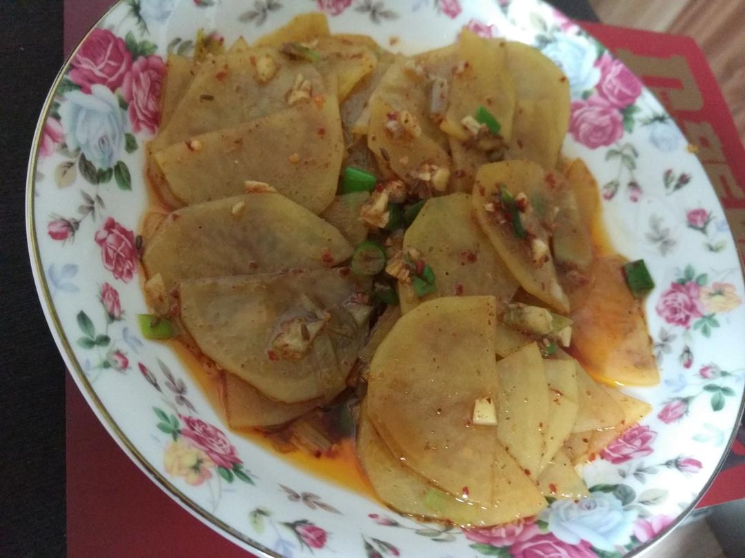 兰州风味麻辣土豆片（又名：通渭路土豆片、马三洋芋片）