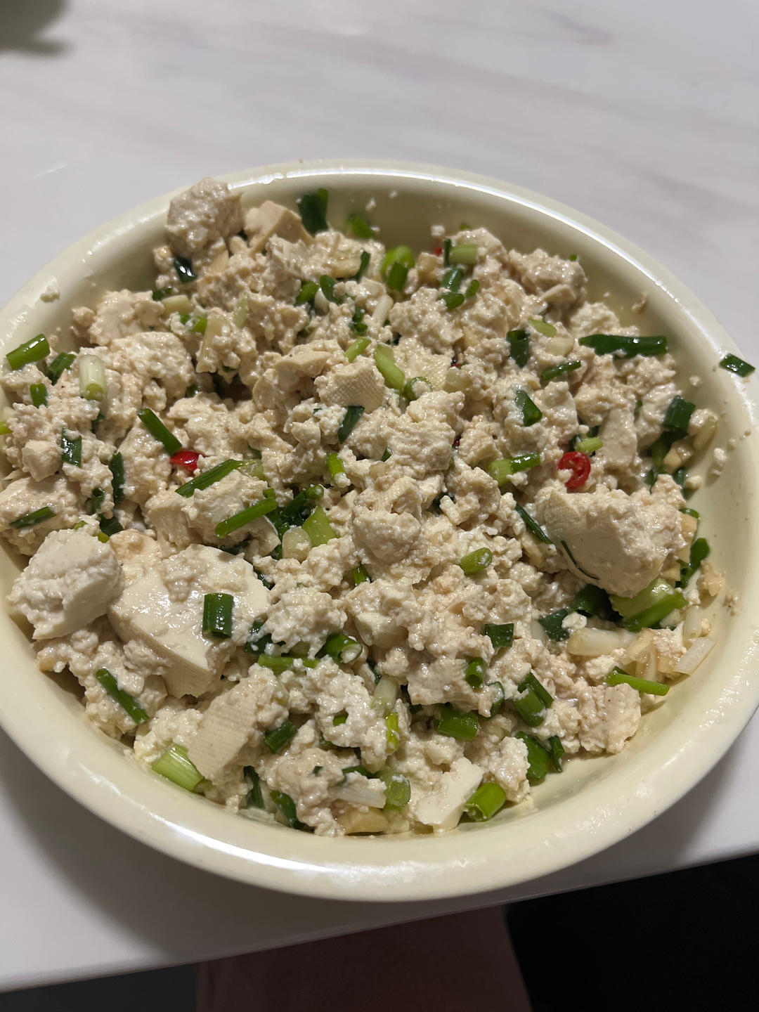 小葱拌豆腐