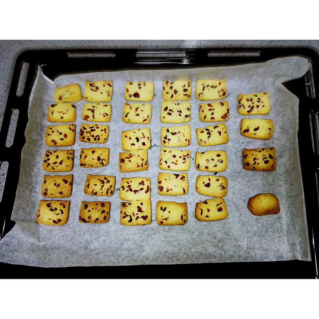 无蛋版蔓越莓饼干