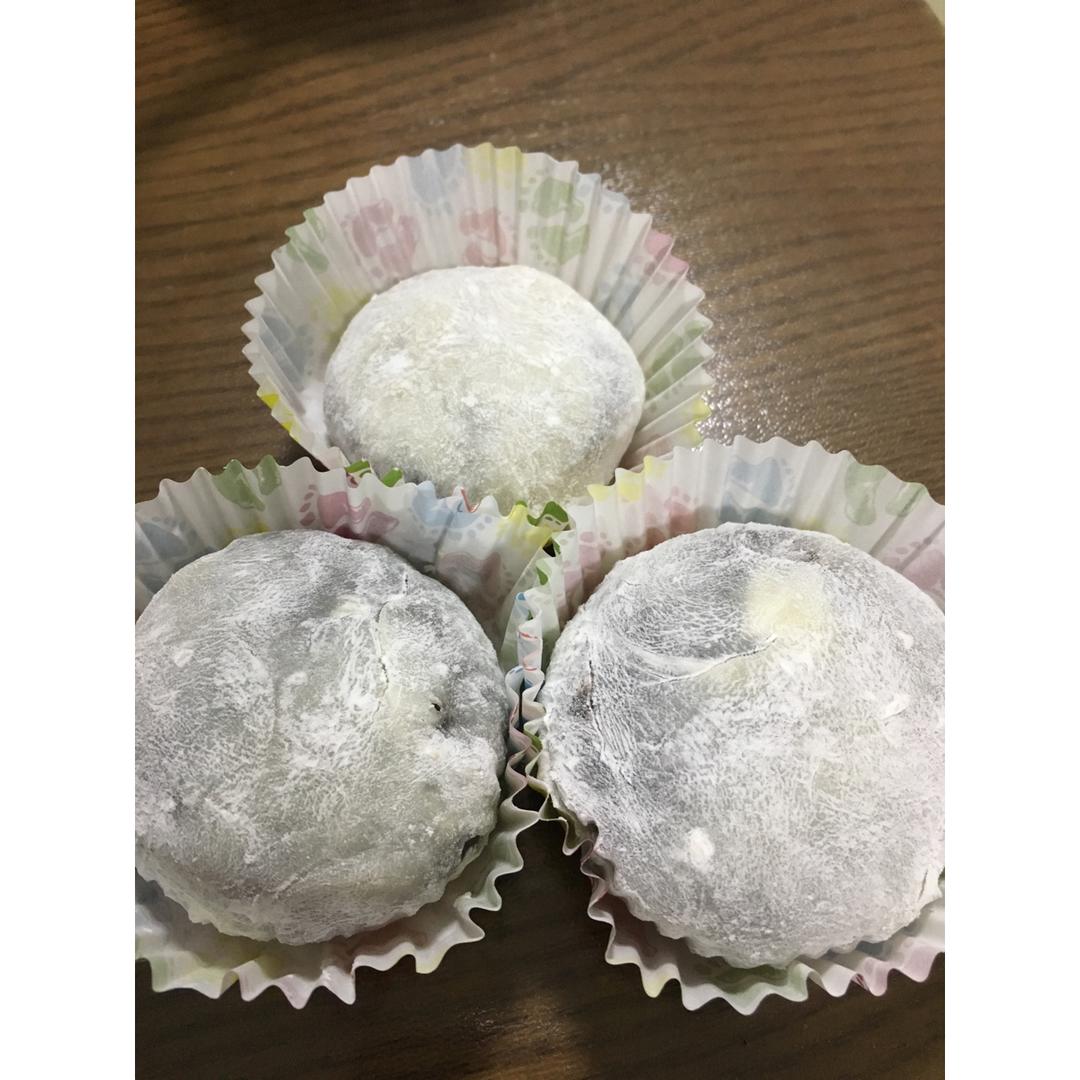 最简易日式大福 红豆/冰激凌大福 Mochi