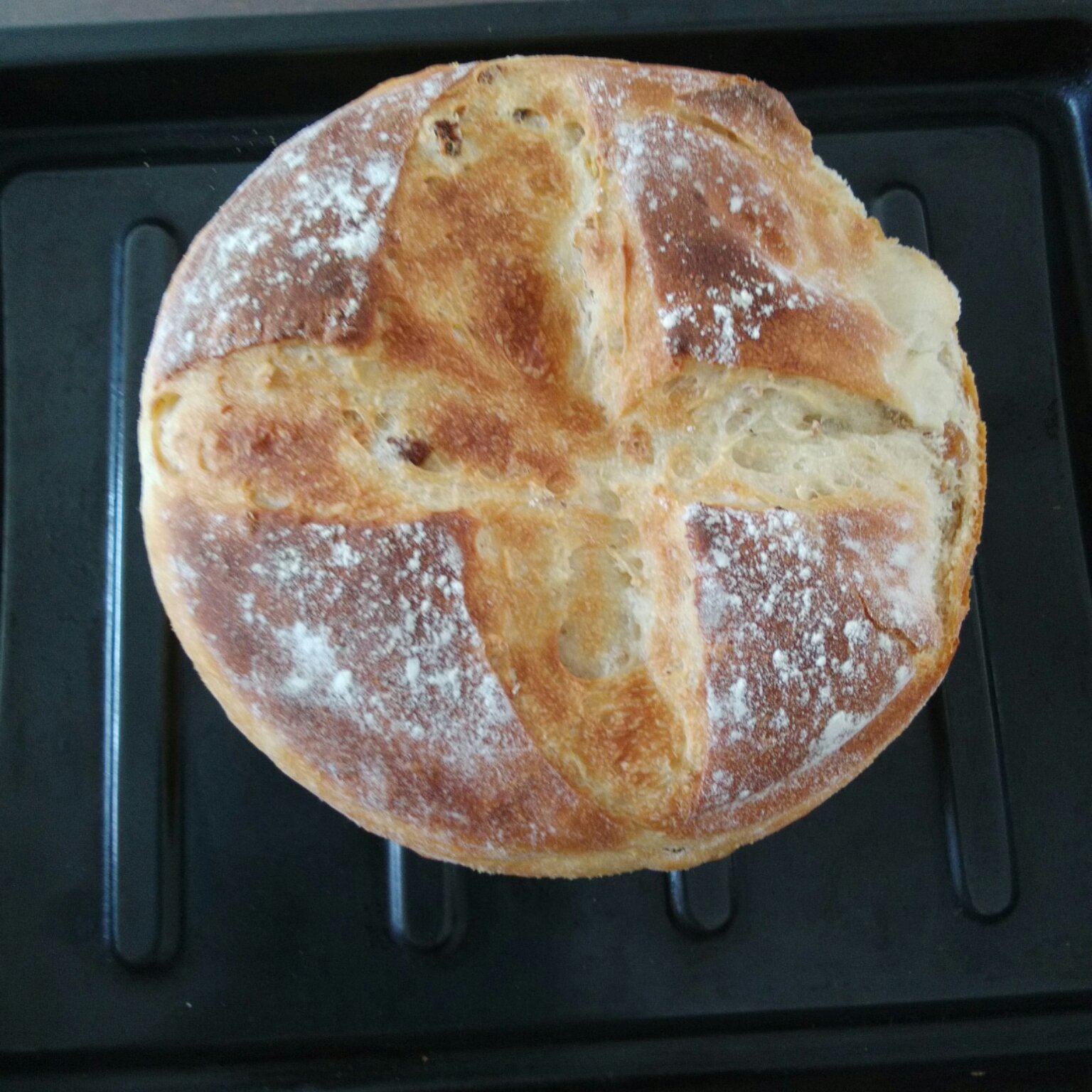 「欧包」经典英式布鲁姆面包 English bloomer