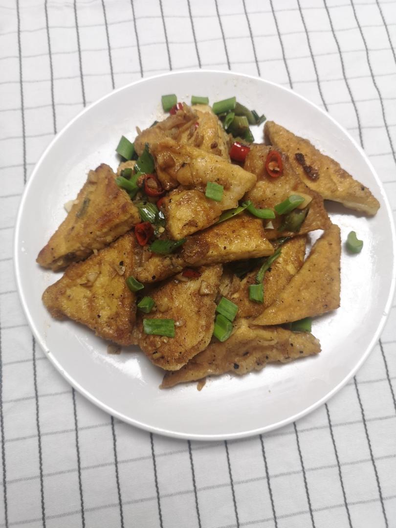 无敌好吃的香煎豆腐