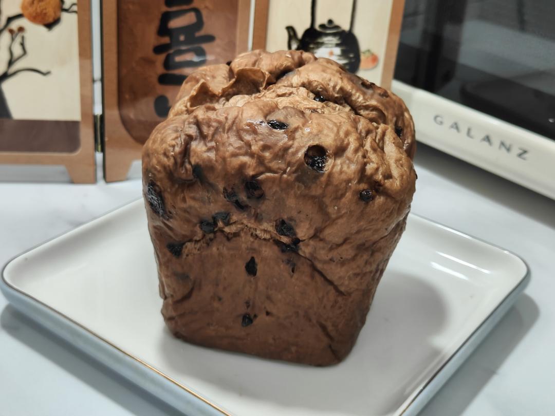 微波炉2分钟巧克力吐司