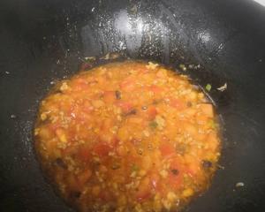 番茄肉末炖豆腐的做法 步骤4