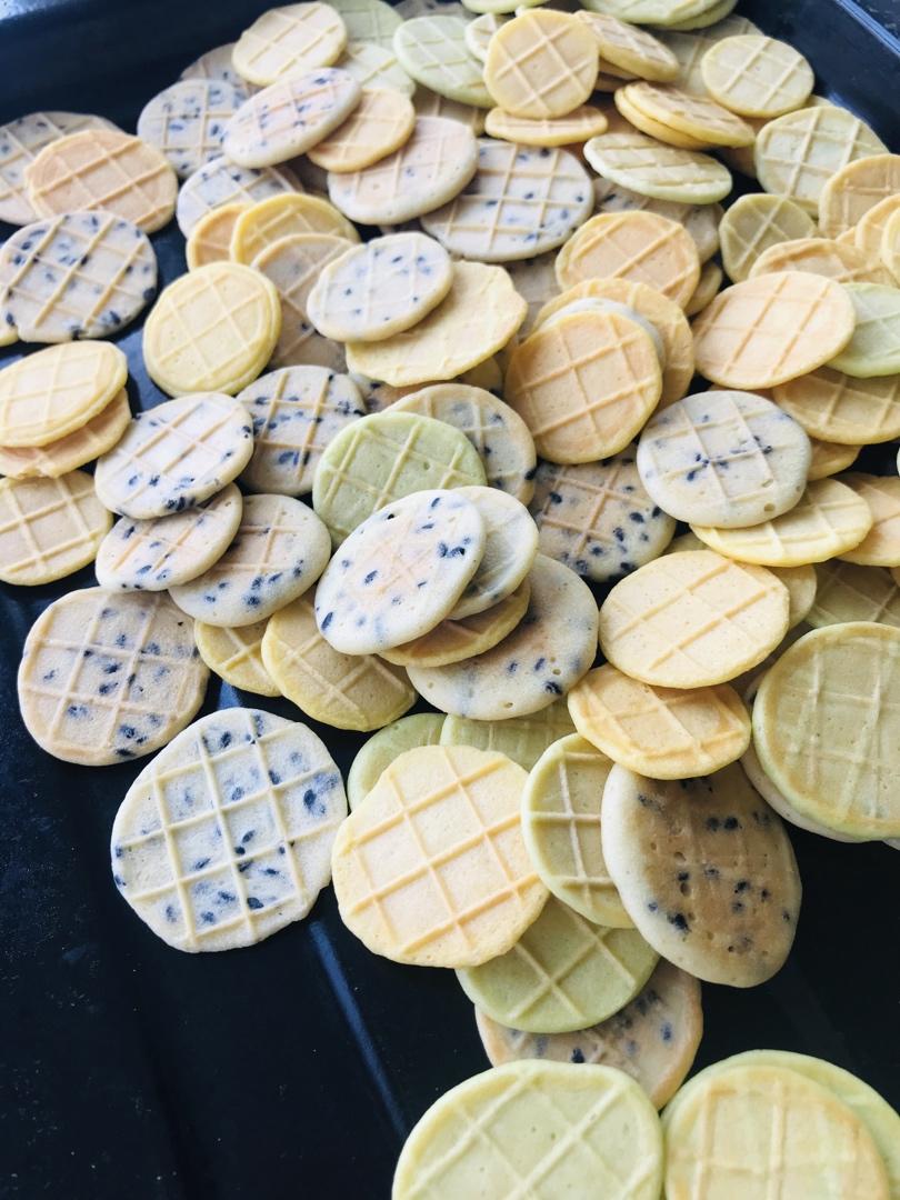 铁板小丸果蔬鸡蛋煎饼