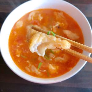 绉纱鱼腐配上番茄汤🍅的做法 步骤12
