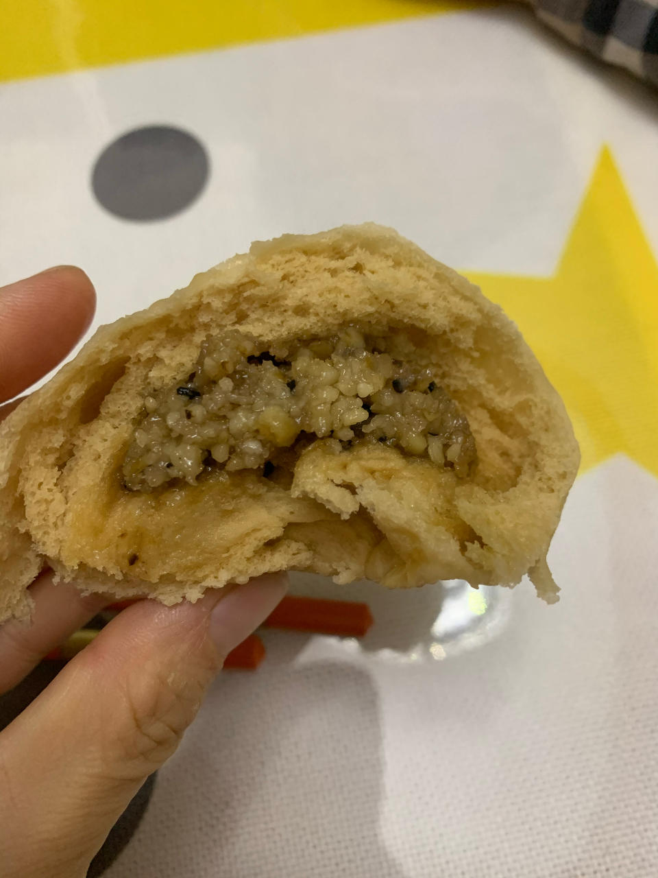 核桃包里的核桃馅