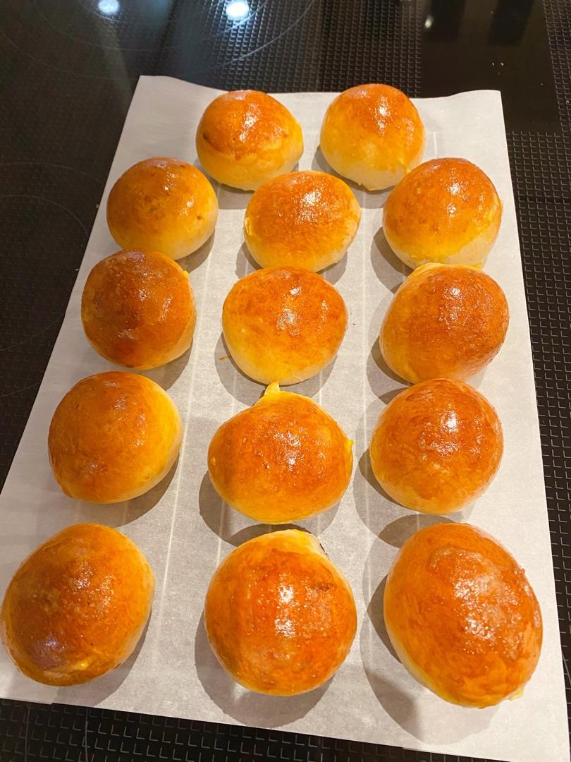 简单易做的豆沙小餐包