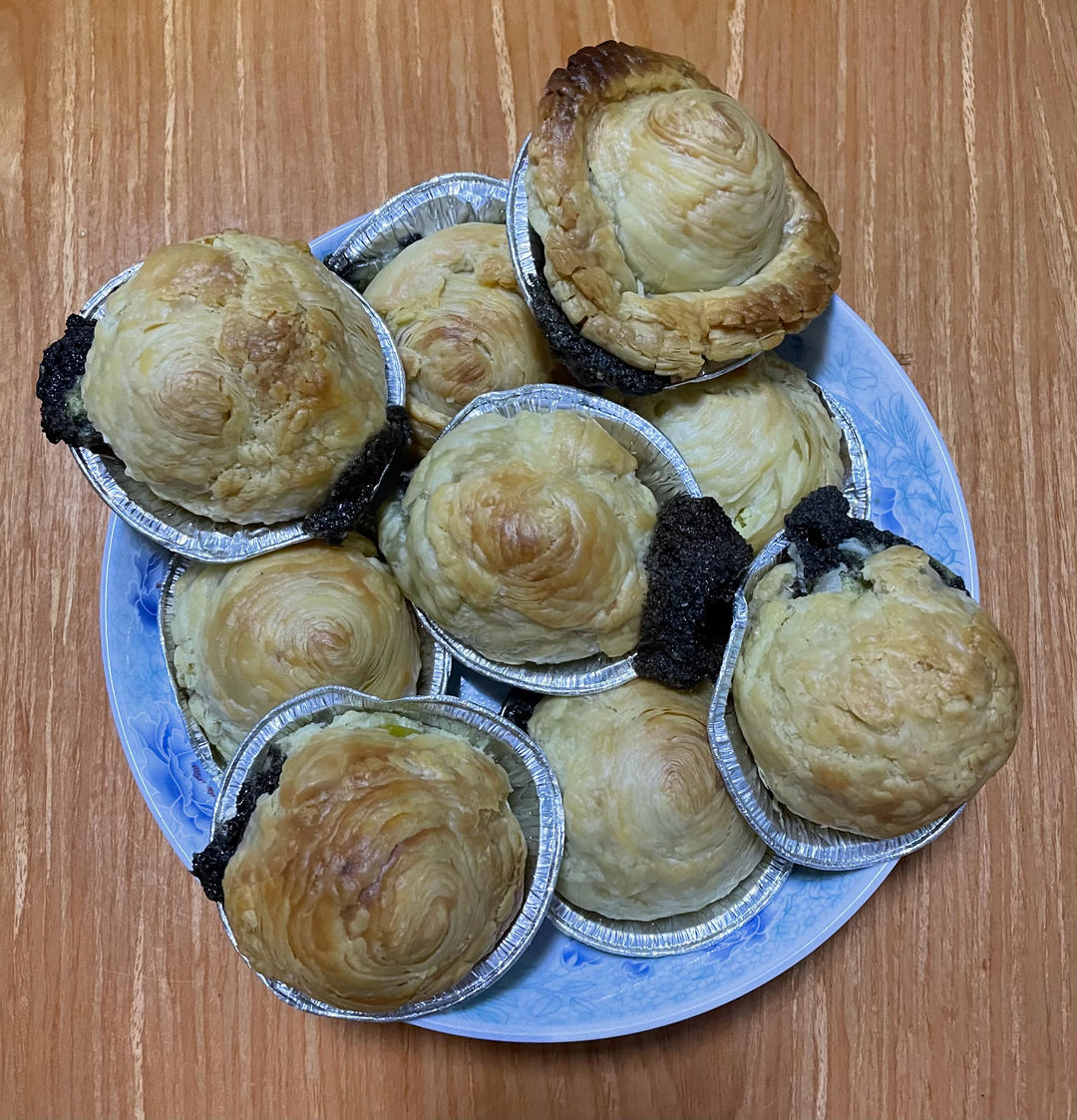 汤圆➕蛋挞皮＝完美汤圆酥