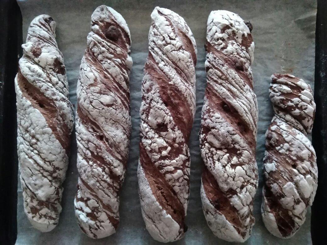 米歇尔可可面包（林大厨的手拌巧克力面包）