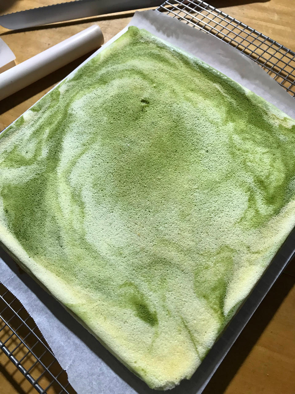 无油酸奶奶酪双享大理石蛋糕卷
