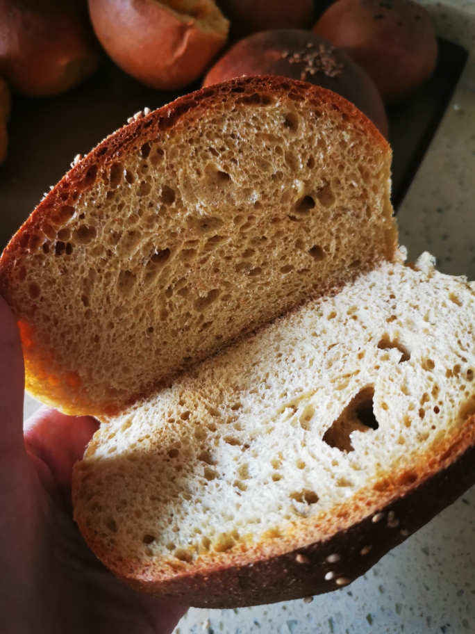 低碳高蛋白面包的做法