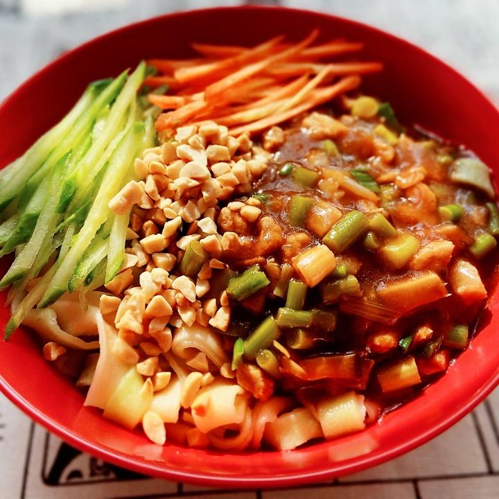 香菇炸酱面『超简单』